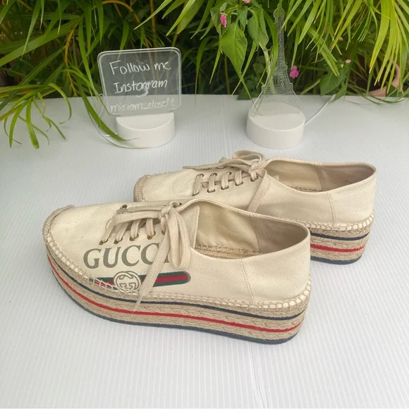 Gucci Espadrilles Platforms